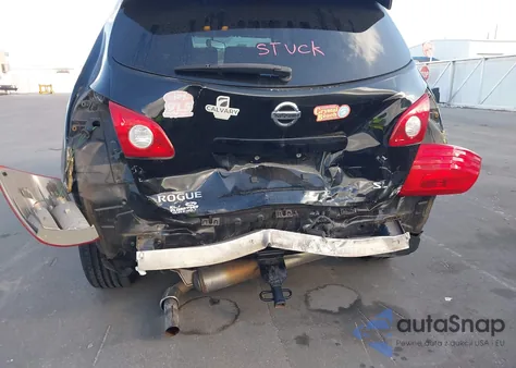2010 Nissan Rogue Sl z USA, uszkodzony, nr VIN JN8AS5MTXAW027757